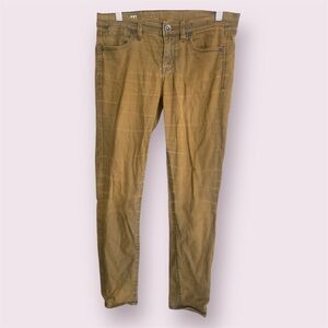 Madewell khaki skinny jeans